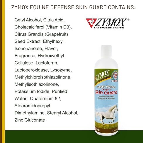 Pet King Brands ZYMOX Equine Defense Skin Guard بلسم الحصان، 12 أونصة in Kuwait