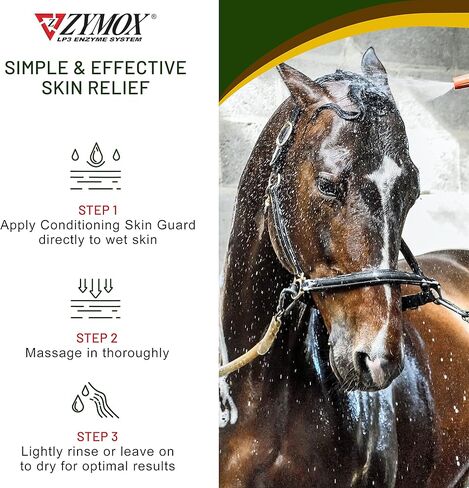 Pet King Brands ZYMOX Equine Defense Skin Guard بلسم الحصان، 12 أونصة in Kuwait