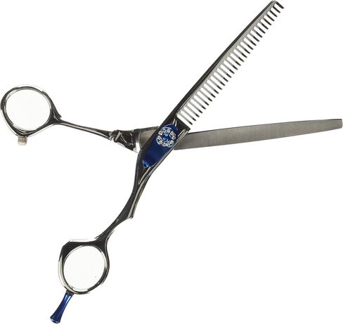 Master Grooming Tools 5900 Diamond Series Shears — High-Performance Shears for Grooming Dogs - 42-Tooth Thinning Shears, 6½" in Saudi Arabia
