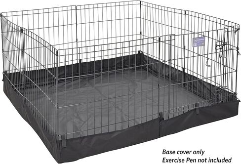 MidWest Homes for Pets Universal Pet Playpen 2-Panel Extension Kit | Fits Metal 24-Inch Dog Pens | Kit Measures 24H x 47.50W Inches| Includes 4 Thumb Snaps, 2 Ground Stakes in Saudi Arabia