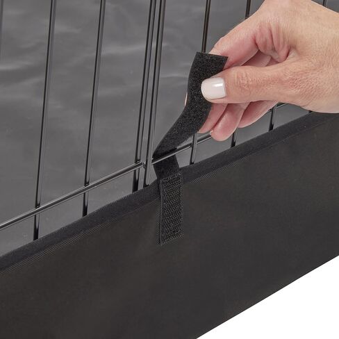 MidWest Homes for Pets Universal Pet Playpen 2-Panel Extension Kit | Fits Metal 24-Inch Dog Pens | Kit Measures 24H x 47.50W Inches| Includes 4 Thumb Snaps, 2 Ground Stakes in Saudi Arabia