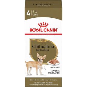 Royal Canin Chihuahua Adult Breed Specific Loaf in Sauce Dog Food, 3 oz can (6-Pack)