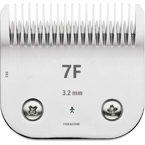 Detachable Pet Dog Grooming Clipper Blades,Compatible with Andis Size-4F Cut Length (9.5mm),Compatible with Oster A5,Wahl KM Series Clippers in Saudi Arabia