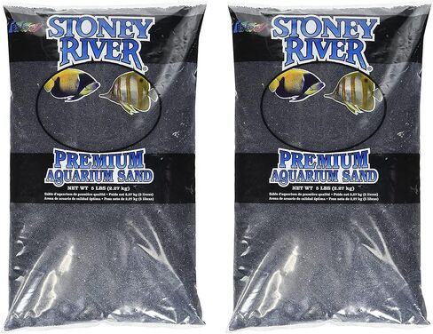 Estes' Gravel Products AES06606 Marine Sand Black for Aquarium, 5-Pound (Two Pack) in Saudi Arabia