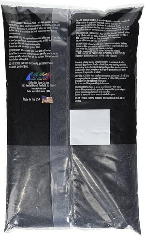 Estes' Gravel Products AES06606 Marine Sand Black for Aquarium, 5-Pound (Two Pack) in Saudi Arabia