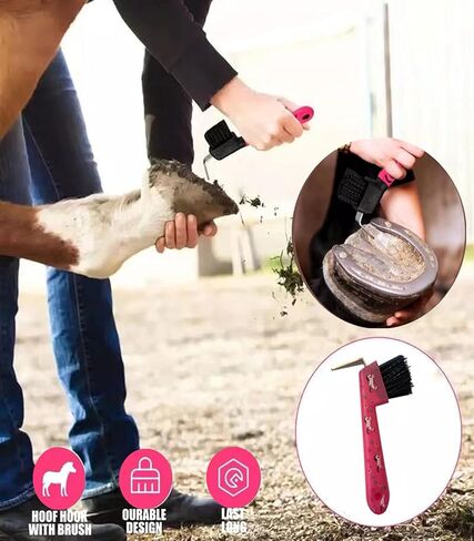 Ueemph Farrier Tools 16-inch,Horseshoe Pliers Tool for Horses,Rasp Hoof Cutter Set, Horses Hoof Trimmers Tools, Suitable for hoof Trimming of Goats, Sheep, Alpaca, Pigs, Horse Pick, Cattle, Donkeys. in Kuwait