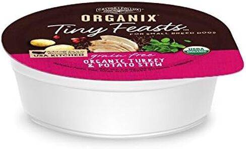 Castor & Pollux, Stew Organic Gluten Free Turkey Sweet Potato Tiny Feast Organic, 3.5 Ounce (Pack of 12) in Kuwait