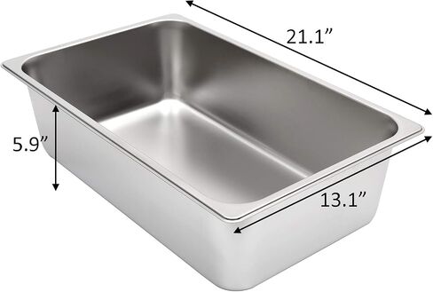 Kichwit Stainless Steel Cat Litter Box for Elderly Cats, Arthritic Cats, Small Kittens, Litter Pan for Hamsters Rabbits, Non Stick Smooth Surface, 21.1" L x 13.1" W x 4" H in Saudi Arabia