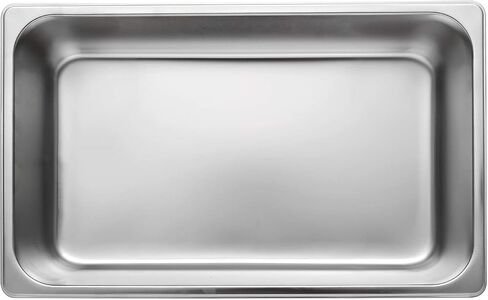 Kichwit Stainless Steel Cat Litter Box for Elderly Cats, Arthritic Cats, Small Kittens, Litter Pan for Hamsters Rabbits, Non Stick Smooth Surface, 21.1" L x 13.1" W x 4" H in Saudi Arabia