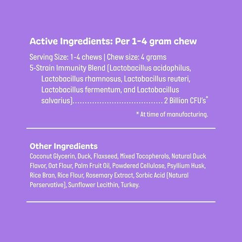 | Pet Probiotics for Dogs | Dog Probiotics and Digestive Enzymes for Dogs Diarrhea, Gut Health for Dogs | Probiotic Chews for Dogs w/Fiber, Puppy probiotic Digestive Health, 120 ct in Saudi Arabia
