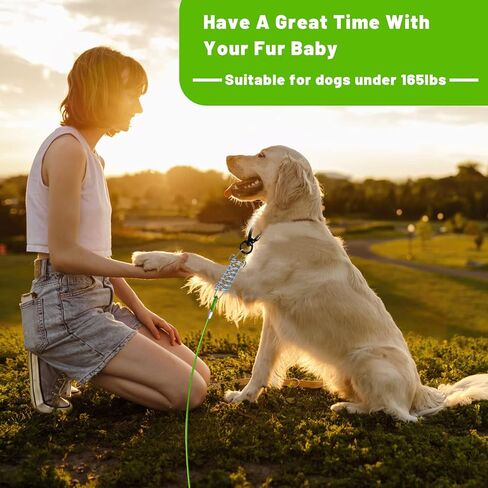 Dog Tie Out Cable - 10/15/20/25/30 FT Yard Runner for Large Dogs (Pink Steel Wire with Durable Clips, Up to 165 Lbs) in Kuwait