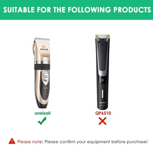 شاحن بديل من Mrgru لماكينة حلاقة الكلاب المتوافقة مع ماكينة قص الشعر منخفضة الضوضاء للكلاب من Oneisall، ماكينة قص الشعر الكهربائية الهادئة اللاسلكية، سلك شحن وسلك الطاقة in Kuwait