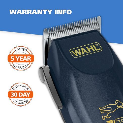 مجموعة ماكينة الحلاقة اللاسلكية أيون الليثيوم من سلسلة WAHL Deluxe Pro للعناية بالكلاب في المنزل مع محرك عالي التحمل، وشفرات ذاتية الشحذ، ووقت تشغيل لمدة ساعتين - موديل 9591-2100 in Saudi Arabia