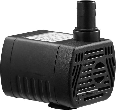 UEETEK USB-1020 DC 3.5V -9V 3W USB Brushless Submersible Water Pump Aquarium Fountain Pond Pump (Black) in Saudi Arabia