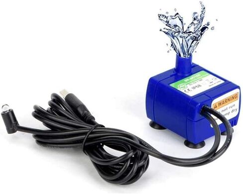 Beewarm Replacement Pump for 84oz/2.5L Cat Water Fountain Pet Fountain Ultra Quiet Long Life Span 6ft USB Power Cable DIY (Water Pump) in Saudi Arabia