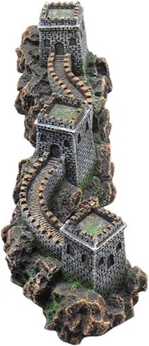 PATKAW حوض للأسماك المناظر الطبيعية الديكور Miniture التماثيل الحيوانية المصغرة التماثيل الجنية حوض السمك مخبأ الكهف حوض للأسماك الديكور مشهد مصغر تمثال خزان الأسماك زخرفة الطاولة in Kuwait