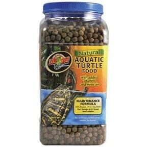 Zoo Med Natural Aquatic Turtle Food Maintenance Formula [Set of 2] Size: 45 Oz. in Kuwait