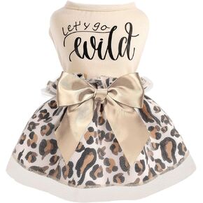 Dog Dress for Small Dogs Girl Summer Puppy Dresses Clothes Outfit for Chihuahua Yorkie Teacup Pink Dog Wedding Dress Holiday Cute Bowknot Pet Skitrt Apparel for Cats Clothing (XX-Large, Bunny)