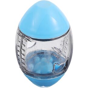 ألعاب إطعام السحلية من TEHAUX، موزع سحلية على شكل الرجبي ألعاب تغذية التنين الملتحي، ألعاب تفاعلية للطعام للأبوص والحيوانات الصغيرة، لون عشوائي in Kuwait