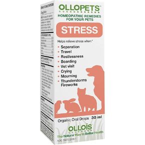 OLLOPETS Stress، علاج المثلية العضوية لجميع الحيوانات الأليفة، 1 أونصة سائلة in Saudi Arabia