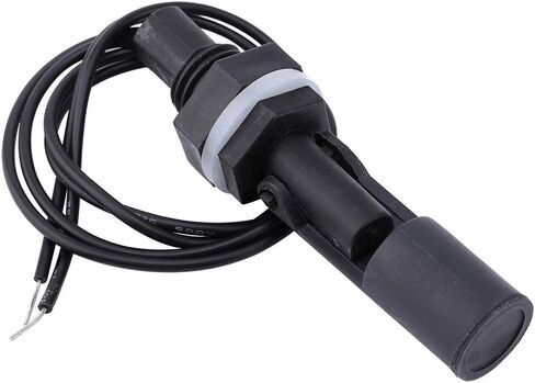 مفتاح تعويم مستشعر مستوى المياه، 100 فولت تيار مستمر، مستشعر مستوى الماء الأسود، خزان حوض السمك، مفتاح تعويم أفقي مثبت على الجانب لخزان حوض السمك in Kuwait