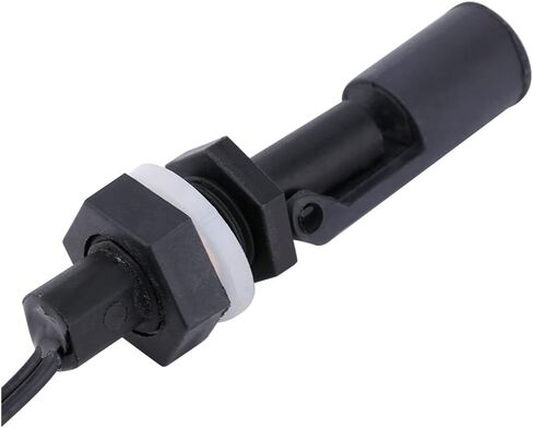 مفتاح تعويم مستشعر مستوى المياه، 100 فولت تيار مستمر، مستشعر مستوى الماء الأسود، خزان حوض السمك، مفتاح تعويم أفقي مثبت على الجانب لخزان حوض السمك in Kuwait