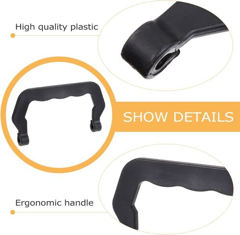Hemobllo Replacement Crate Handles Portable Pet Cage Crate Plastic Replacement Handles Durable Durable Handles for Pet Cage Carrier- 10pcs in Kuwait