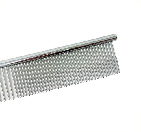 Snuggly Paws Metal Dog Grooming Comb - 7 1/2" Stainless Steel - Cats and Other Pets in Saudi Arabia