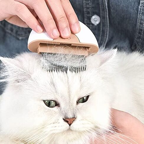 Pet Life ® 'LYNX' 2-in-1 Travel Connecting Grooming Pet Comb and Deshedder in Saudi Arabia