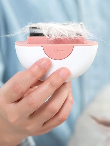 Pet Life ® 'LYNX' 2-in-1 Travel Connecting Grooming Pet Comb and Deshedder in Saudi Arabia