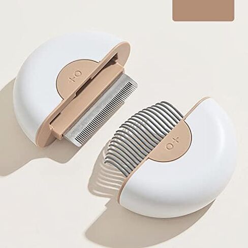 Pet Life ® 'LYNX' 2-in-1 Travel Connecting Grooming Pet Comb and Deshedder in Saudi Arabia