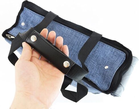 Small Medium Dogs Handbag Winter Pet Carrier Tote Pet Cat House Portable Cat Handbag (Small, Blue) in Saudi Arabia