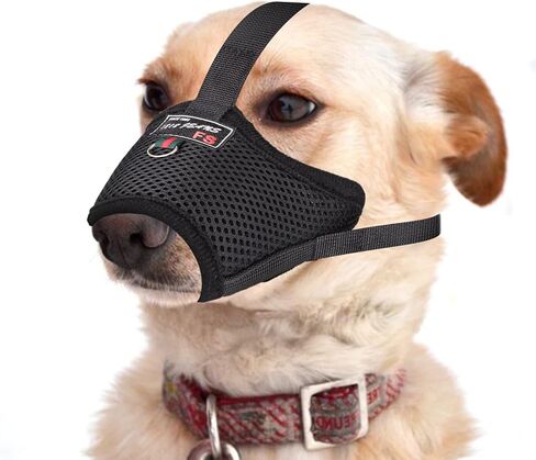 Dog Muzzles, Adjustable Soft Muzzle for Biting Barking Chewing, Dog Mask Suitable for Small Medium Large Dogs, Comfortable Long Snout in Kuwait