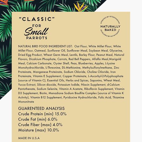 Oven Fresh Bites Baked Avian Diet - Small Parrot - 20 oz. bag in Kuwait