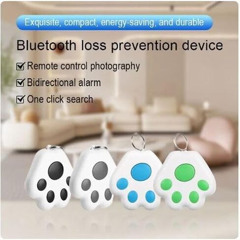 جهاز BAIRLUX Dog Claw Bluetooth لمنع فقدان الهواتف المحمولة والمحافظ والمفاتيح وحقائب الظهر والأجهزة للبحث ثنائي الاتجاه، جهاز تعقب ذكي مخفي لمكافحة الفقدان ومحدد موقع الكلاب والقطط in Saudi Arabia