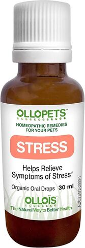 OLLOPETS Stress, Organic Homeopathic Remedy for All Pets, 1 Fl Ounce in Saudi Arabia