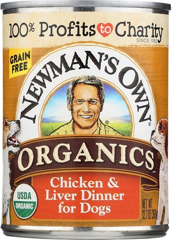 NEWMANS OWN Organics الدجاج والكبد العضوي الخالي من الحبوب، 12.7 جرام in Kuwait