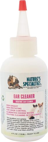 منظف ​​أذن الكلاب من Nature's Specialities، محلول طبي، غير دهني، غير مهيج، مصنوع في الولايات المتحدة الأمريكية، غير سام، 4 أونصات in Saudi Arabia