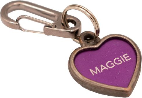 2-Pack Dog Tag Clip for Collars - Switch Dog Tags with Ease - Dog Tag Holder for Pet Collar - Heavy Duty Carabiner Quick Release Clip (Silver) in Kuwait