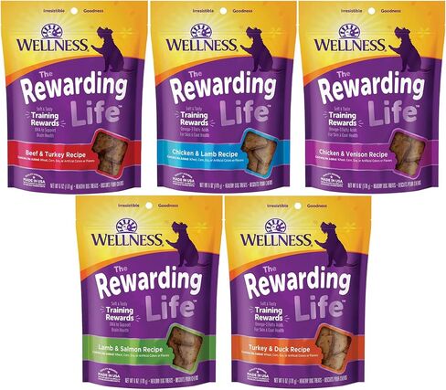 Wellness Wellbites Soft & Chewy Variety Pack (5 Flavors, 6 Ounce Bags) in Saudi Arabia