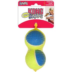 KONG - Squeakair Ultra Balls - Dog Toy Premium Squeak Tennis Balls, Gentle on Teeth - For Medium Dogs (3 Pack)