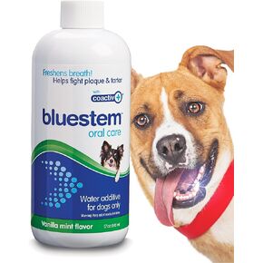 Pet Water Additive Oral Care: for Dogs & Cats Bad Breath, Dental Rinse Freshener Treats Plaque & Teeth Tartar. Dog & Cat Mouth Clean Health Treatment for Pets Drinking Bowl