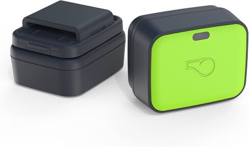 Whistle GO Explore GPS + Health + Fitness Dog Tracker Plus مراقب الصحة واللياقة البدنية، مقاوم للماء، تنبيهات الهروب من مكان آمن، ضوء مدمج، يناسب طوق الكلب، للكلاب التي يبلغ وزنها 25 رطلاً وما فوق، رمادي in Saudi Arabia