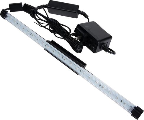 غلو فيش مصباح LED ازرق لحوض السمك 12 انش، يناسب أحواض السمك ذات الإطار حتى 20 جالون in Kuwait
