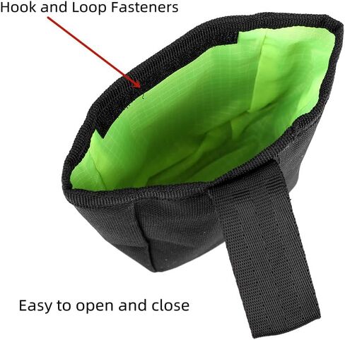 Mini Dog Treat Training Pouch Pet Kibble Treat Snack Bag Portable Puppy Bait Reward Pouch Pet Training Waist Bag Dog Treat Carrier Holder Food Storage Container Pocket for Walking Training Reward in Kuwait