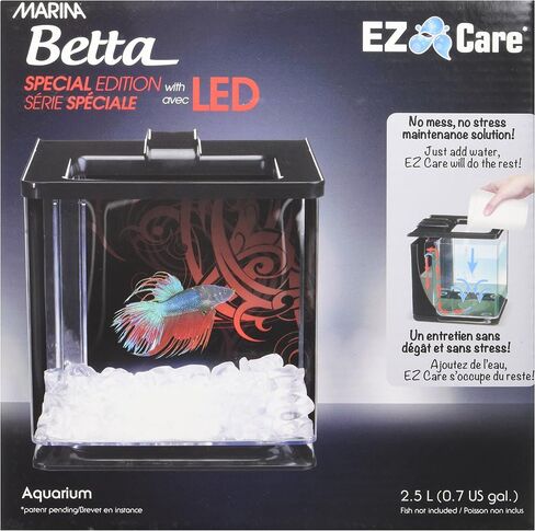 Marina EZ Care Betta Kit, Black in Saudi Arabia