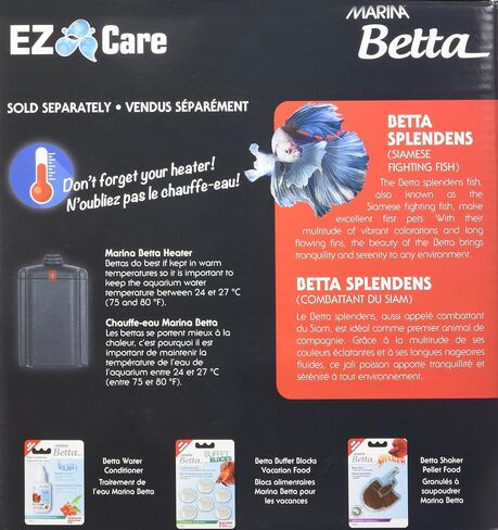 Marina EZ Care Betta Kit, Black in Saudi Arabia
