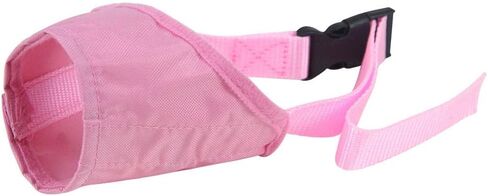 Dog Muzzles for Small Dogs, Soft Dog Muzzle Puppy Muzzle for Grooming, Dog Mussel Stop Biting Barking and Chewing 5 Colors 5 Sizes (Black, Small) in Kuwait