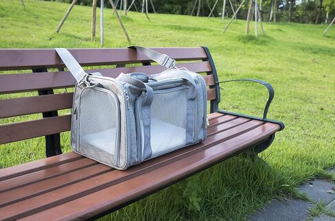 Soft Sided Carrier for Small Medium Cats Dogs,TSA Airline Approved Collapsible Travel Pet Carrier Medium Pink in Kuwait
