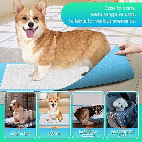 150 Count Pet Potty Training Pads 23" x 36" Dogs Puppy Pads, Pee Pads, Quick Absorb Training Pad, Doggie Pads, Disposable Puppy Pee Pads in Saudi Arabia